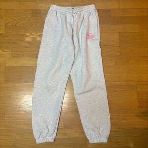 White Fox Comfort Club Preppy Streetwear Lounge Gorpcore Slouchy Sweat Pant M